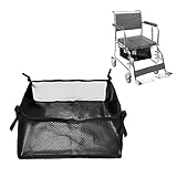 Wheelchair Under Seat Storage Carrier - Elderly Rollator Mesh Organizer Bag for Four Wheel Rollator, Under Seatneath Basket Pouch Large Capacity Case