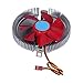 Wentylator Procesora do Intel LGA1366/LGA1156/LGA1155/LGA775, 3-PIN 2100RPM Chłodnica Procesora do AMD Chłodnica Procesora do AMD FM1/AM3+/AM3/AM2+/AM2, ABS+Aluminium 12VDC