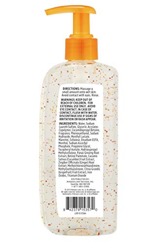 Amazon Brand - Solimo Morning Fresh Facial Cleanser With Ginseng And Vitamin C, 8 Fl Oz #TOP1