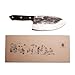 COOLINA Galba Butcher Knife, Full Tang Wide Blade, All-around Kitchen Knife for Meats and Bones