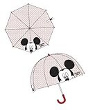 Paraguas manual campana transparente 50cm de Mickey Mouse