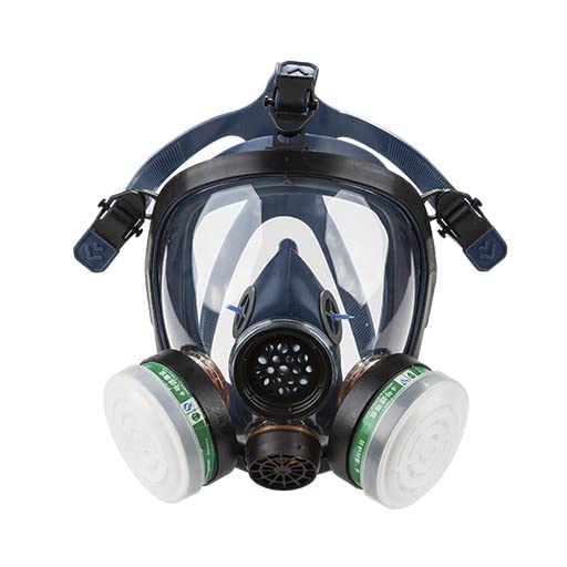 BUY INDUSTRY Rubber high filtration nuclear chemical respiratory protection construction respirator with double filter gas mask-image-43