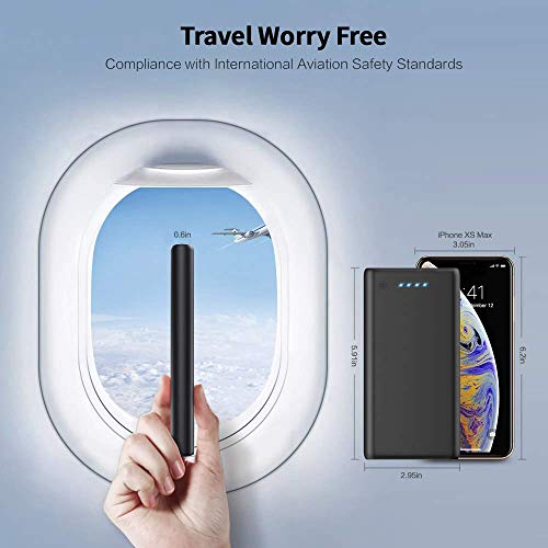 Qtshine HX160Y1 Portable Charger Power Bank 26800Mah,Ultra-High Capacity Safer External Cell Phone Battery Pack,2 Usb Output High Speed Charging Power Bank Compatible thumb #2