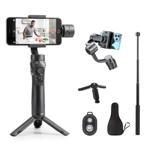 【Portatile, pieghevole e pronto all'uso rapidamente】 Porta questo gimbal compatto ovunque e inizia ogni avventura; il supporto per il telefono può essere posizionato in modo rapido e semplice per catturare i momenti più emozionanti. Il dispositivo può anche seguire il soggetto da distanze maggiori e rimane stabile anche quando il soggetto ruota. Che si tratti di un atleta in corsa o di un ballerino che gira, tutto viene seguito con precisione.