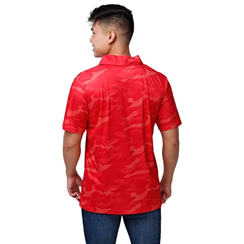 Polo NFL FOCO camo talla M que no se deforma ni pierde el color con los lavados 3