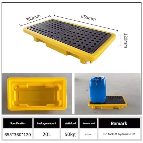 Plateforme modulaire de confinement pour palette en caillebotis empilable - 2