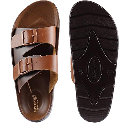 Image of Aerosoft PU Casual Slippers for Men