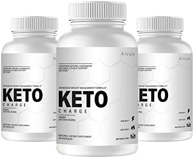 Keto Charge - Keto Charge Advanced Weight Management Formula (3 Pack, 180 Capsules)