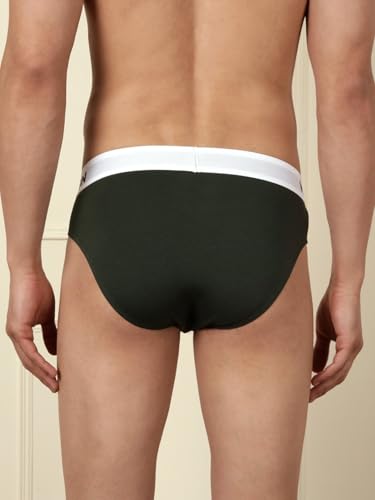 Image of WROGN Men's Pack of 2 Cotton Spandex Briefs | Comfort Fit