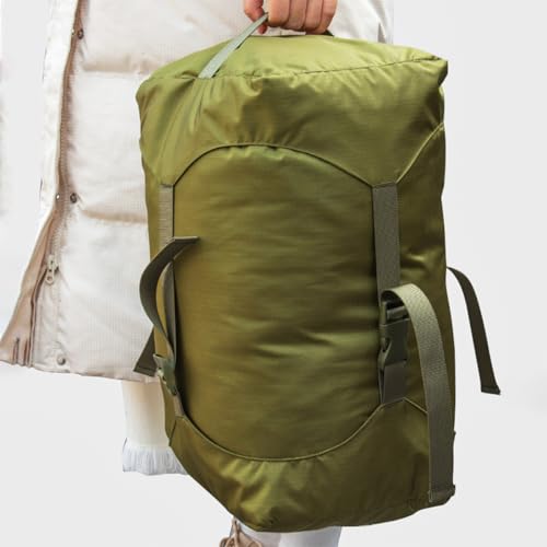 Sac de compression d'extérieur NUZAMAS grand format vert pour rando - 5