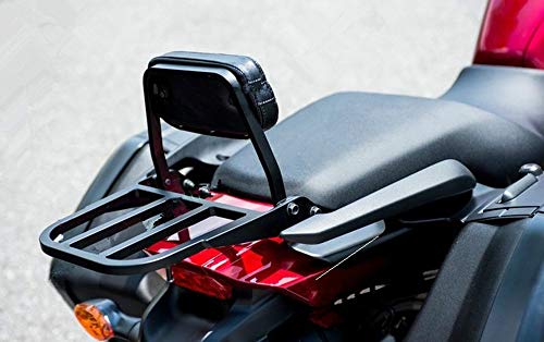Passenger Backrest Sissy Bar + Luggage Rack Pad for Honda CTX700 CTX700D CTX700N 2014-2018