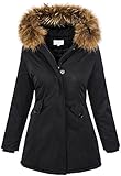 winterjacke echtfell kapuze damen Detaillierte Produktbeschreibung für alle Modelle (D-204 Echtfell) (D-345 / D-347 / D-348 / D-355 Kunstfell) können Sie unten entnehmen