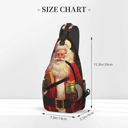 Bolso cruzado mochila tipo sling unisex negro miniatura 3