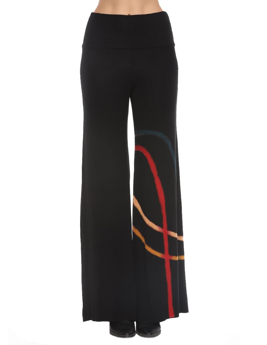 THE COLLECTION ROYAL Palazzo Pants Hippie Harem Boho Yoga Casual Cozy Jogger Wide Leg Workout Pant Travel Clothes