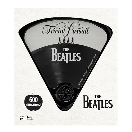 Trivial Pursuit: The Beatles, Quick Play Edition Trivia Game, Test Your Knowledge of The Fab Four with 600 Questions in 6 Categories Including Songs, Albums, and More, Officially Licensed Merchandise - Les Beatles, Paul McCartney, John Lennon, RIngo Starr, George Harrison Trivial Pursuit: The Beatles, Quick Play Edition Trivia Game, Test Your Knowledge of The Fab Four with 600 Questions in 6 Categories Including Songs, Albums, and More, Officially Licensed Merchandise – Image 3