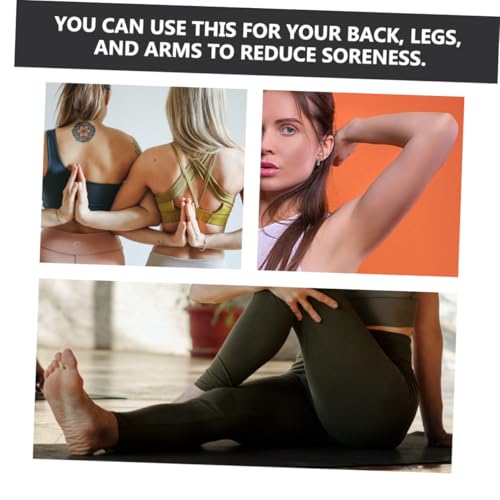 2 piezas Rodillo de yoga semicircular EPP para masaje muscular, ladrillo de yoga para fitness y terapia de puntos gatillo miniatura 3