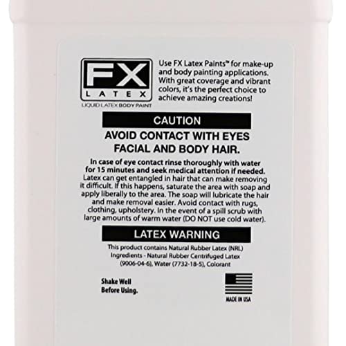 Liquid Latex Fashions- Ammonia Free Natural Face Paint For Kids And Adults, Ideal For Artwork, Parties, School Plays, Cosplays And Concerts, Yellow- 16 Oz #TOP4