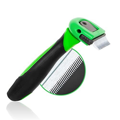 Fino Pet Hundebürste Größe S speziell für kleine Hunde bis 9 KG, ob für Kurzhaar oder Langhaar Hunde, hervorragend auch für Welpen Pflegewerkzeug als Hundezubehör für Entfernung der Unterwolle