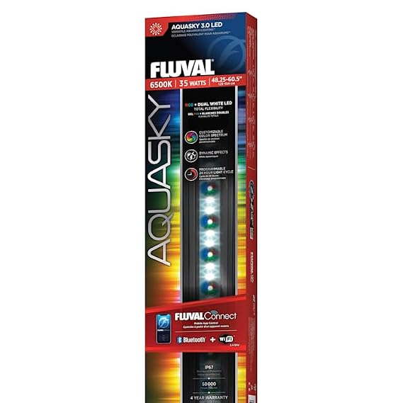 Fluval, AquaSky 3.0 LED RGB Dual White 35 Watts