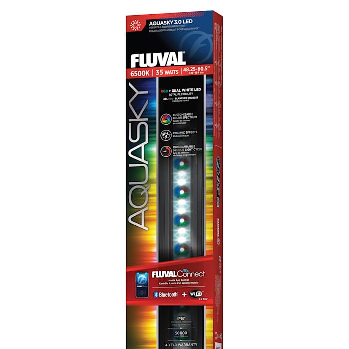 Fluval, AquaSky 3.0 LED RGB Dual White 35 Watts
