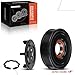 A-Premium Air Conditioner AC Compressor Clutch Kit Compatible with BMW 325i, 325xi, 328i, 328i xDrive, 328xi, 330Ci, 330i, 330xi, 525i, 525xi, 528i, 528i xDrive, 528xi, 530i, 530xi, 128i, M3, M5, Z4