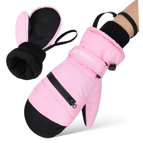 Gants d'hiver imperméables et coupe-vent VICASKY isolants contre le gel
