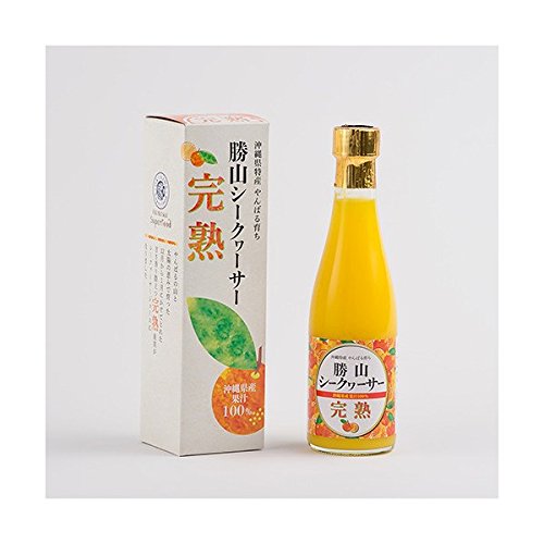 Amazon | 沖縄県産果汁100% 勝山シークヮーサー完熟 300ml