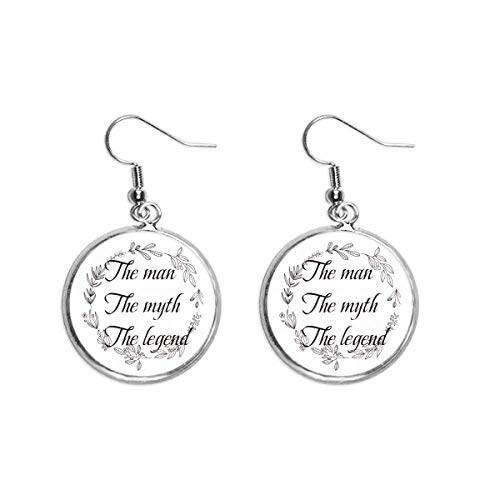 Preisvergleich Produktbild Legendärer Kranz handbemalte Ohrhänger Silber Ohrhänger Schmuck Frau