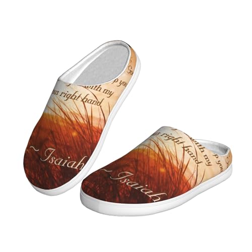 Pink Witchy Witch Full Print Flannel Slippers，Soft Warm Upper, Anti-Slip TPR Sole, for Casual Use2