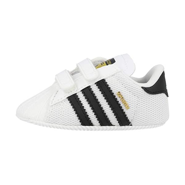 adidas Unisex Baby Superstar Crib Krabbel-& Hausschuhe – Bild 3