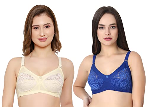 Image of Women Net Non-Padded Wire Free Regular Bra