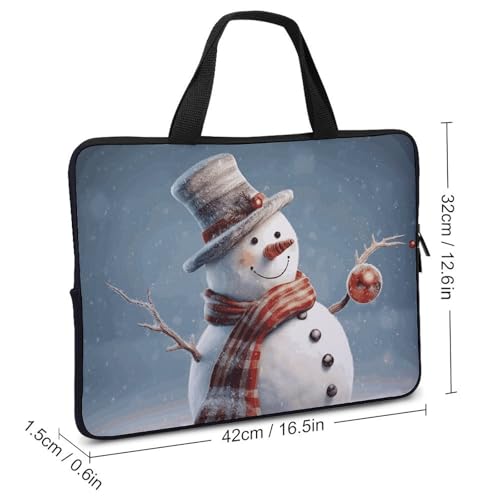 Housse ordinateur 43,2 cm anti-rayure motif Noël de protection