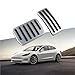 Aluminium AT Car Foot Pedal Pads Covers,Compatible With Tesla Model 3 Y 2021-2023 Aluminum Alloy Accelerator Brake Rest Pedal Three