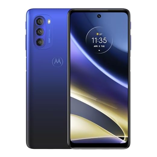 motorola Moto G51 5G - Celular 128GB Memoria, 4 GB de RAM, Cámara 50MP, FHD+ 6.8 Pulgadas, Celular Desbloqueado Nacional, 1 Año de Garantía - Azul