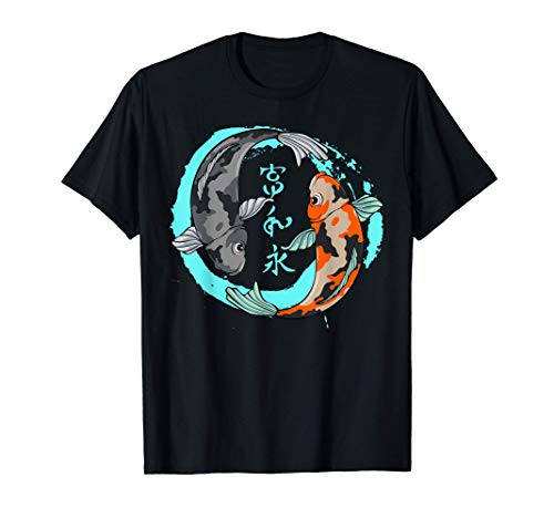 In Giappone il nishikigoi Gosanke Kohaku Taisho Sanshoku Sanshokuare varietà colorate della carpa Amur è un simbolo di fortuna prosperità buona fortuna. Buddismo Yoga meditazione outfit per pescatori pescatori professionisti acquariofili proprietari di