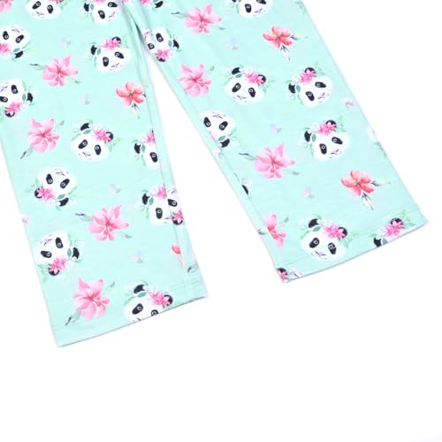 Image of Mirawise Girls 3 Pc Pajamas Sleepwear Cotton Pjs Clothes Set 4-13 Years