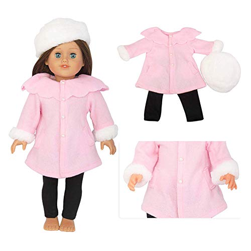 GIVBRO Vestiti della Bambola Invernale Casual