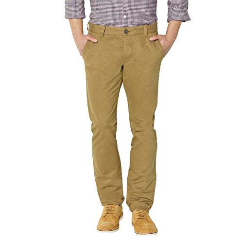 Chino homme Selected Homme coupe Paris confortable camel