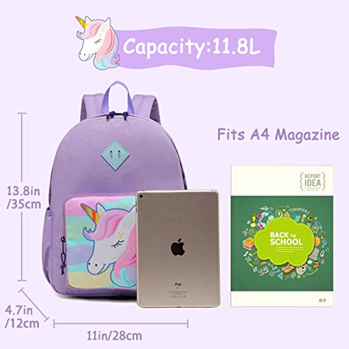 Unicorn Backpack For Girls, Chasechic Toddler Backpack Lightweight Kids Preschool Kindergarten Backpack For Boys And Girls With Chest Strap One_Size #TOP3