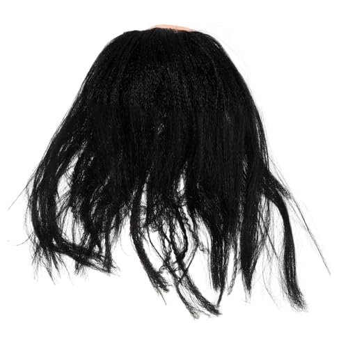 Yardwe ハゲウィッグ コスプレ用 男性 ハロウィン カーニバル 向け コスチューム小道具 自然なデザイン 着用感 軽量 大きめ対応 仮面舞踏会 パーティー用ウィッグ