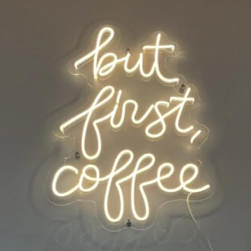 Insegna a LED Coffee Bar Insegne al neon Luci a LED per caffè Lampade da notte decorative da parete per vino Decorazione per feste Luce USB Luminosità regolabile