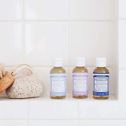 Dr. Bronner's Organic Lavender Pure-Castile Liquid Soap 60ml