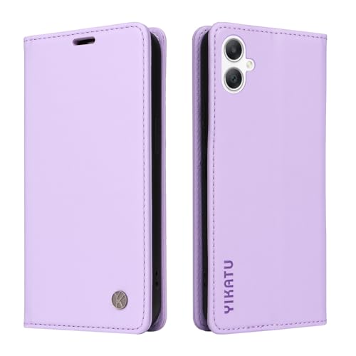 YBFJCE Samsung Galaxy A07 5G �p�P�[�X PU ���U�[ �E�H���b�g�J�o�[�A�B�����C�J�t���b�v�t�H���I�P�[�X�A�J�[�h�z���_�[�ƃX�^���h�@�\�t���A�d�b�J�o�[�ASamsung Galaxy A07 5G�p�A�p�[�v��