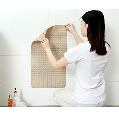 Tapis de douche antidérapant anti-bactérien à ventouses 40x71