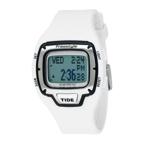 Freestyle Unisex FS81248 Gromatide Digital White Polyurethane Strap Watch