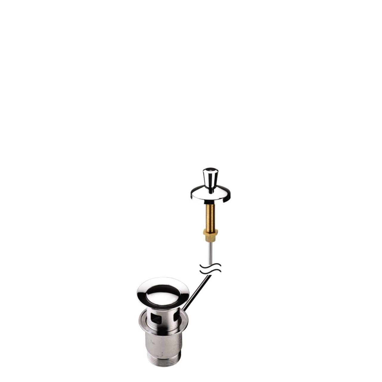 Bristan Accessories Pop Up Basin Waste (Slotted, Chrome).