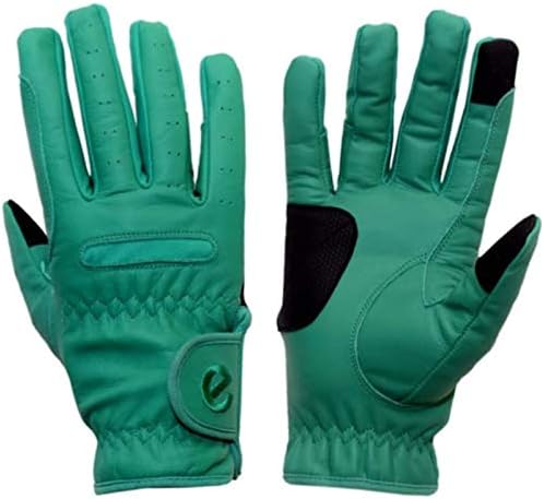 eGlove eQUEST GripPro Leather Touchscreen Horse Riding Gloves
