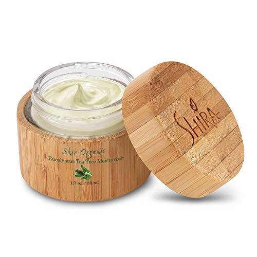 Shira Shir-Organic Pure Eucalyptus Tea Tree Moisturizer For Hydrated And Healthy For Women Normal To Oily Skin Type (50ML)