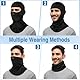 MELLIEX Sommer Sturmhaube für Herren und Damen, Atmungsaktive Sturmmaske UV-Schutz Balaclava für Motorrad, Fahrrad, Klettern, Angeln