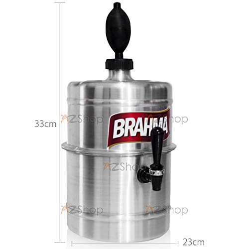 Chopeira Portátil Chopp 5,1 Litros - Alumínio Brahma Gelada até 4 horas